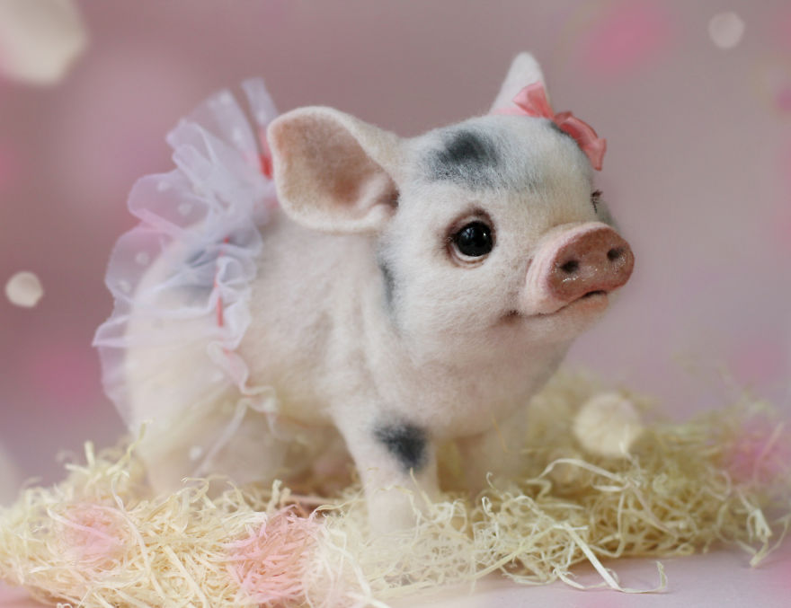 Adorable Little Animals That I Make From Wool Adorable Little Animals That I Make From Wool