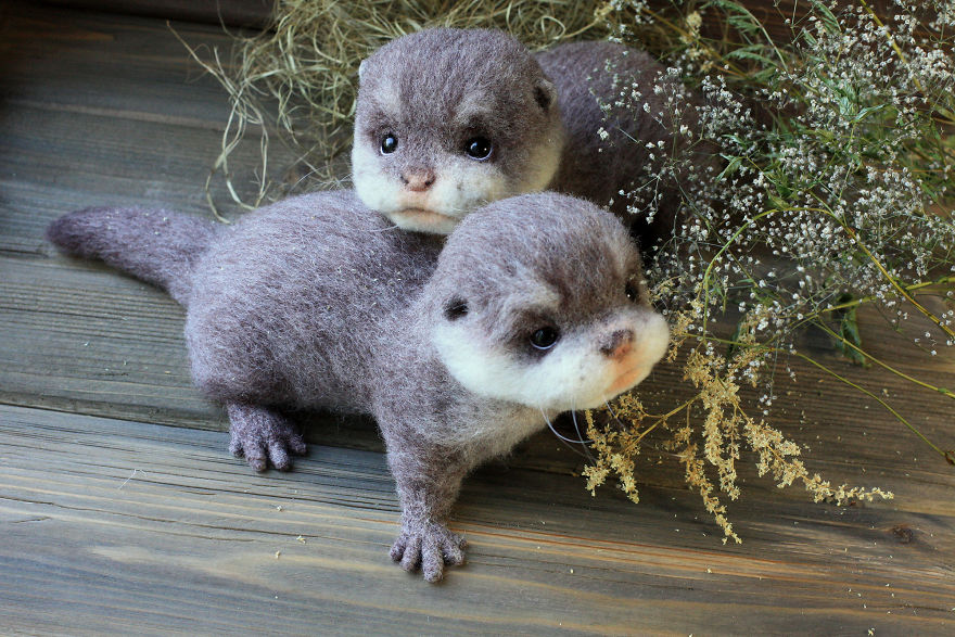Adorable Little Animals That I Make From Wool Adorable Little Animals That I Make From Wool