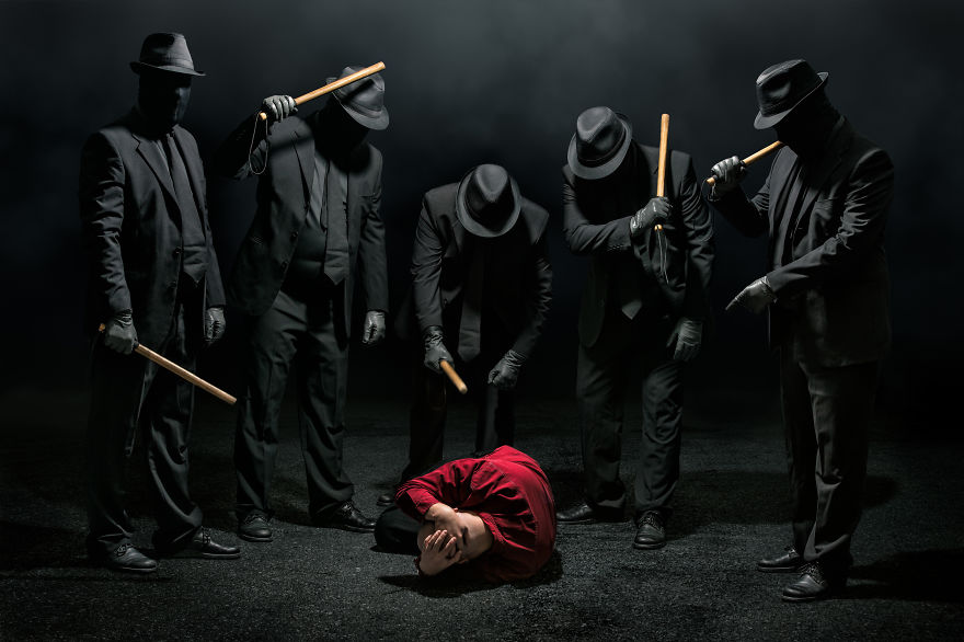 After Retirement I Expressed My Feelings By Photographing A Little Human In A Faceless Society