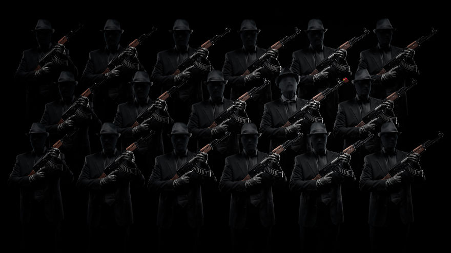 After Retirement I Expressed My Feelings By Photographing A Little Human In A Faceless Society