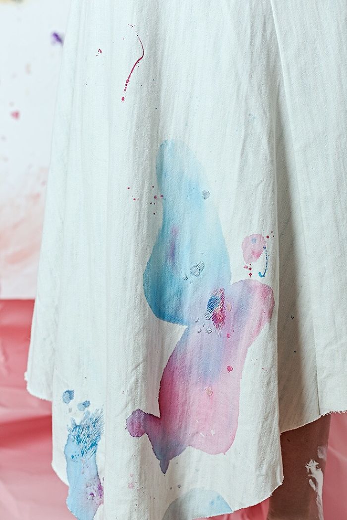 We Spent Up To 100 Hours Embroidering Paint On Clothing