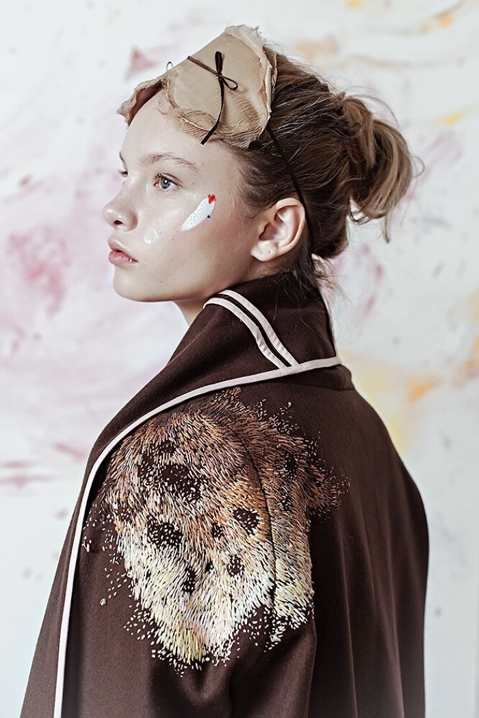 We Spent Up To 100 Hours Embroidering Paint On Clothing