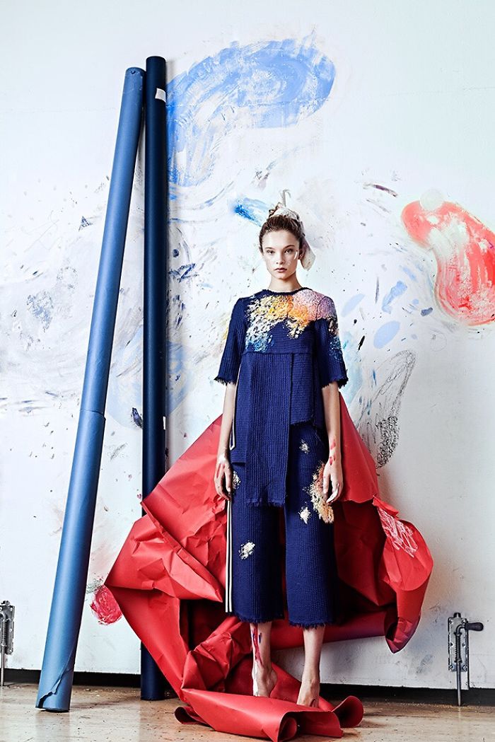 We Spent Up To 100 Hours Embroidering Paint On Clothing