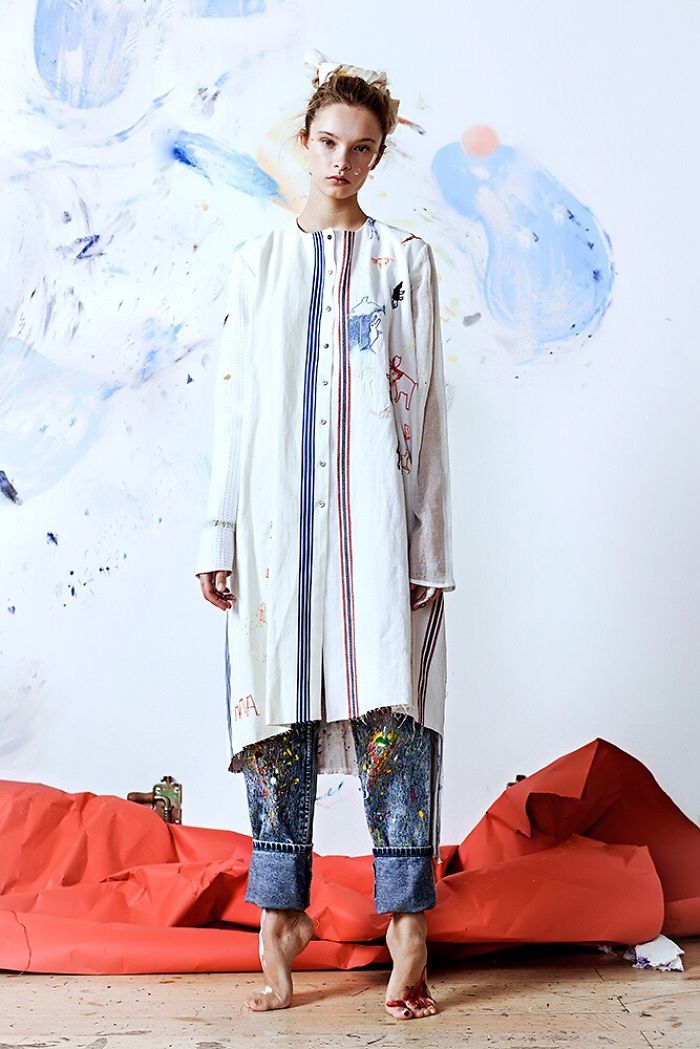 We Spent Up To 100 Hours Embroidering Paint On Clothing