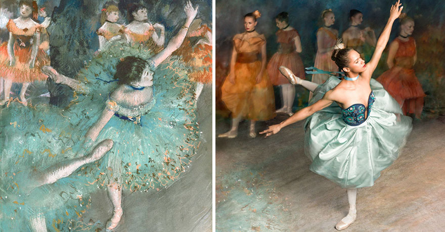 ballerina-recreates-edgar-degas-painting-misty-copeland-nyc-dance-project-7 ballerina-recreates-edgar-degas-painting-misty-copeland-nyc-dance-project-7