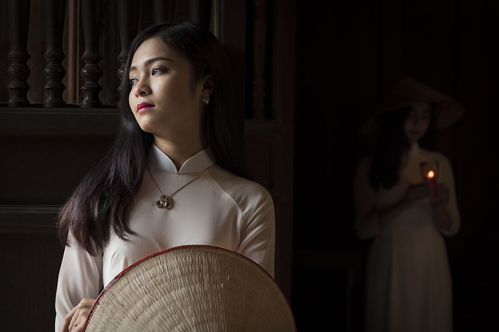 Beautiful Girls Wearing Elegant Ao Dai In Vietnam Beautiful Girls Wearing Elegant Ao Dai In Vietnam