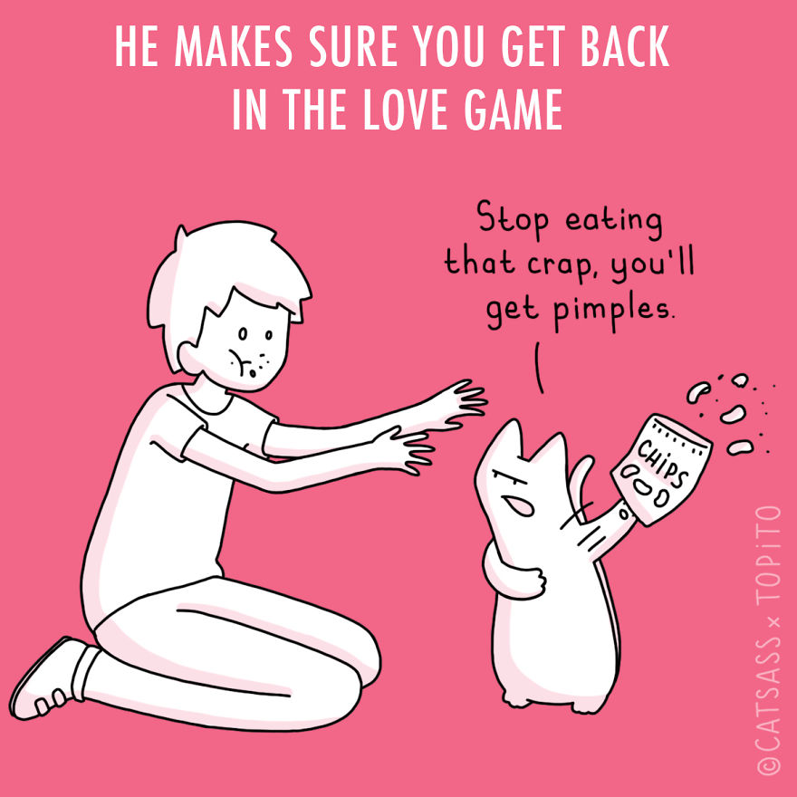 He Makes Sure You Get Back In The Love Game