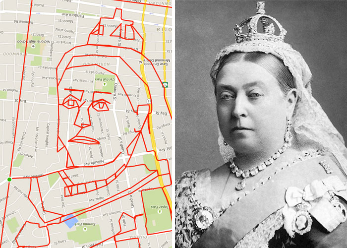 Queen Victoria (15.7 km, 56 min)