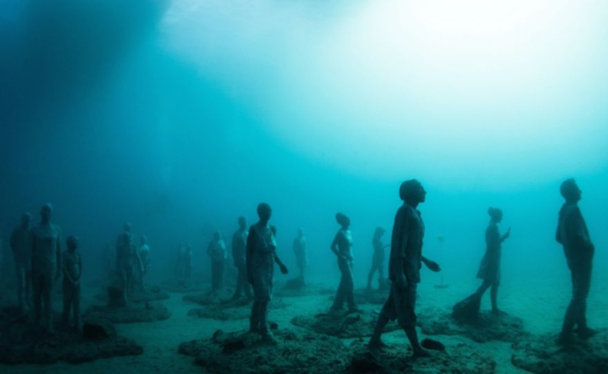 Breathtaking Underwater Museum Turns Ocean Floor Into Art Gallery And Doubles As Artificial Reef Breathtaking Underwater Museum Turns Ocean Floor Into Art Gallery And Doubles As Artificial Reef