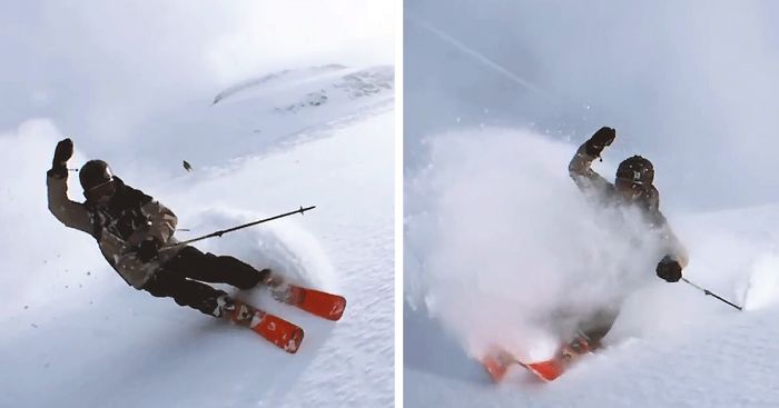 Skier Swings An iPhone 6 Around His Head For A Matrix-like “Bullet Time” Effect