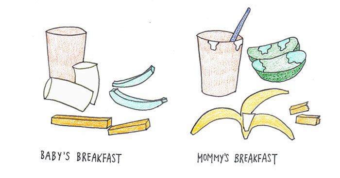 Our Life As New Parents Told Through My Crappy Cartoons