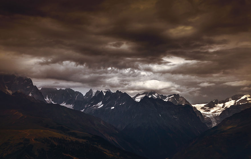 Climbing Georgian Mountains Will Get You Close To The Sky Climbing Georgian Mountains Will Get You Close To The Sky