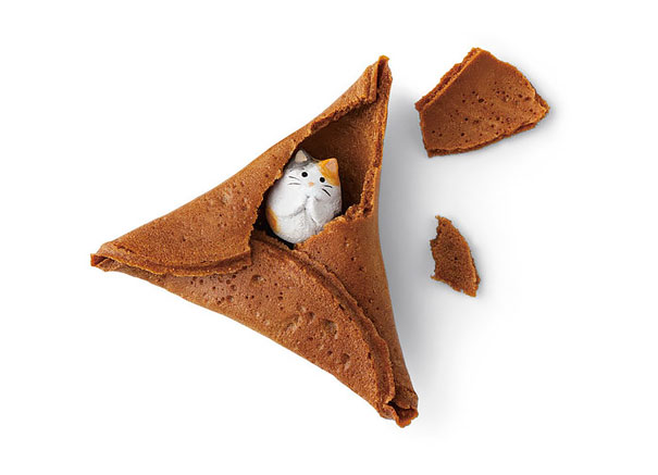 Fortune Cat Rice Crackers