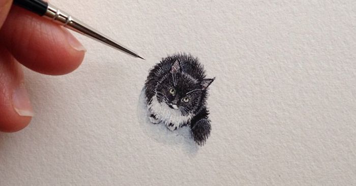 After Becoming A Mom, I Couldn’t Find Time To Paint, So I Started Doing One Tiny Drawing A Day