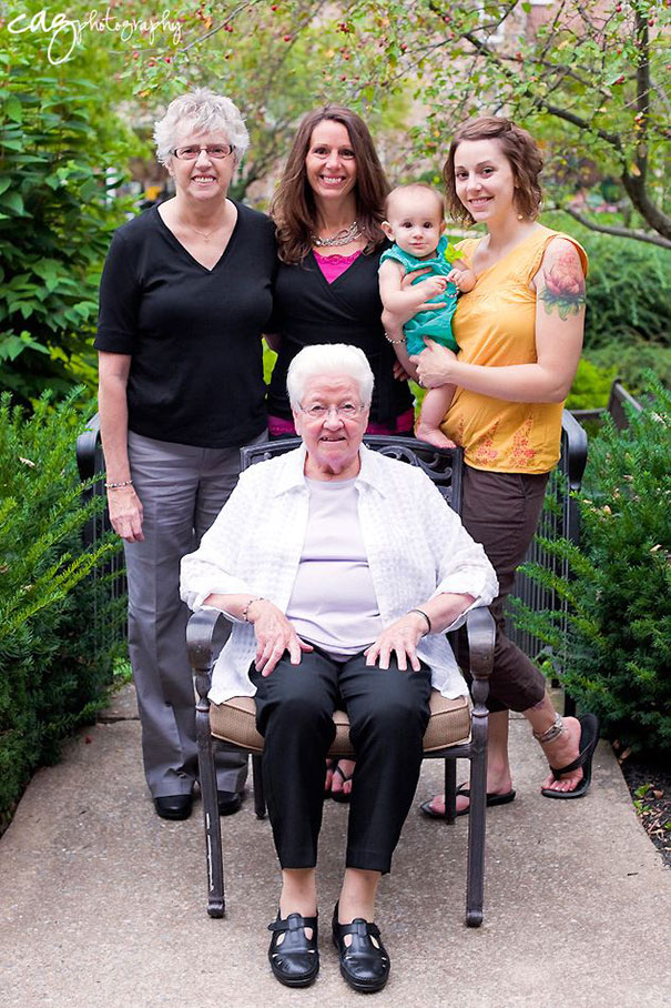 Finally, There Are 5 Generations Of Women Alive In My Family Right Now