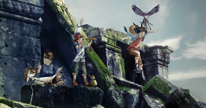 I Collaborated With My Friend To Create An Illustrated Fantasy World