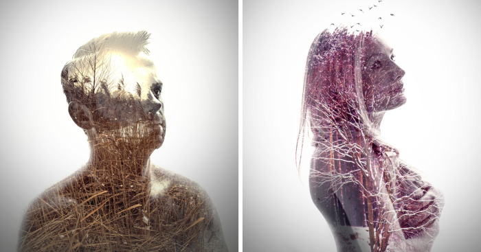 4 Winters Of Poland In My Multiple Exposure Portraits