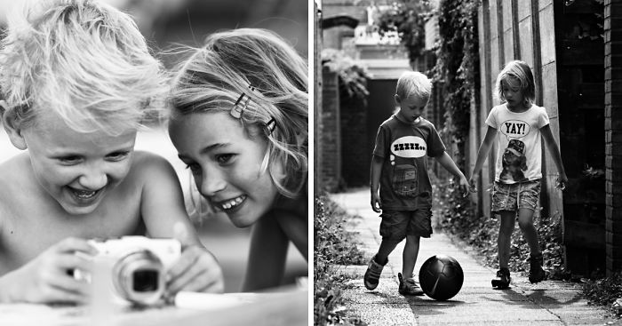 I Documented The Unconditional Friendship Between My Son And His Best Friend Before She Moved Away