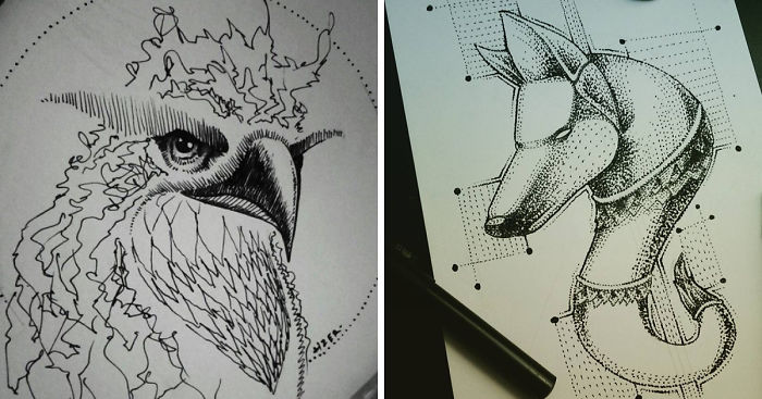 I Explore My Dreams And Transform Them Into Drawings