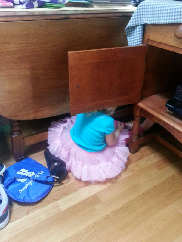 My Niece Is A Professional At Hide And Seek