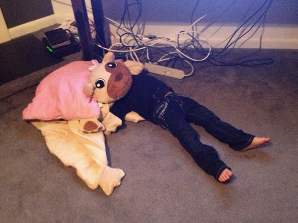 My Niece Playing Hide And Seek