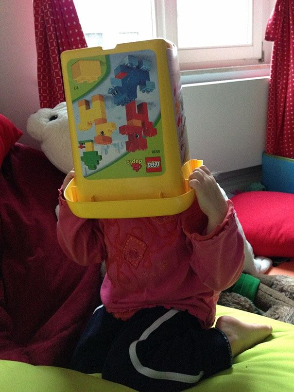 Playing Hide And Seek With My Daughter Is Not Very Challenging