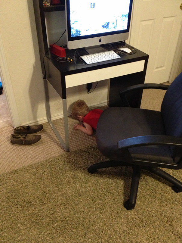 My Kid Sucks At Hide & Seek