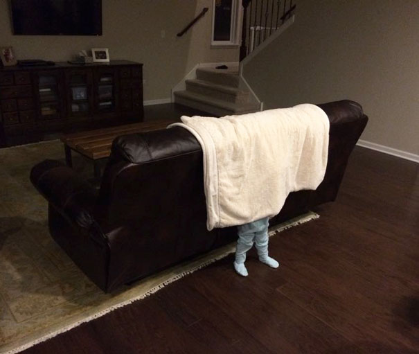 Hide And Seek With A 1 Year Old