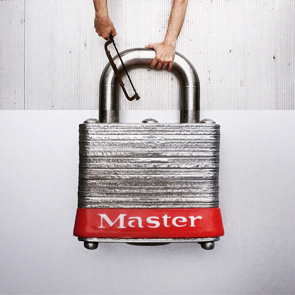 Giant Pipe + Padlock