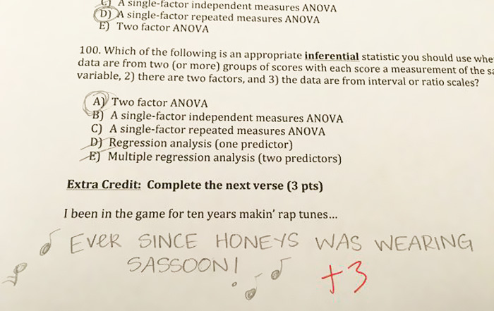 Extra Credit Questions