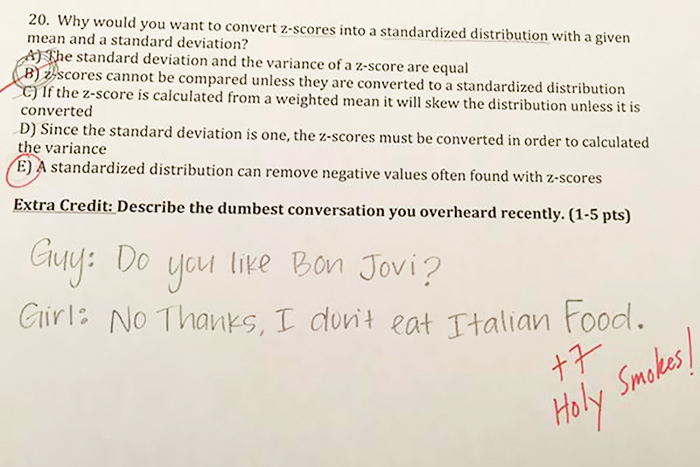 Extra Credit Questions