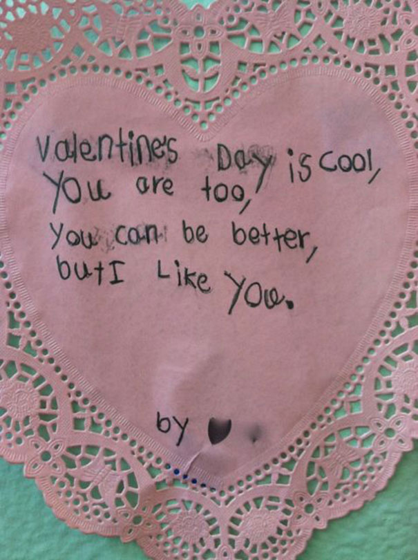 Funny And Honest Valentine’s Day Poem By Kid