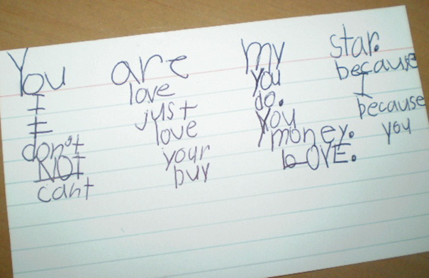 My Little Princess Wrote This For Me