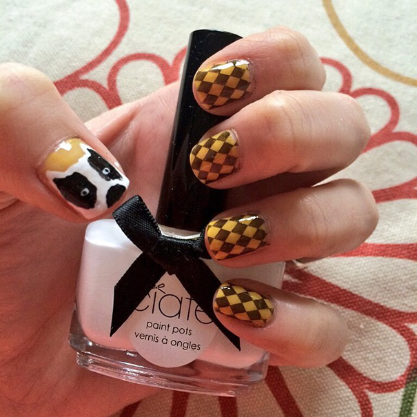 Harry Potter Nails Art
