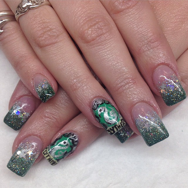 Harry Potter Nails Art