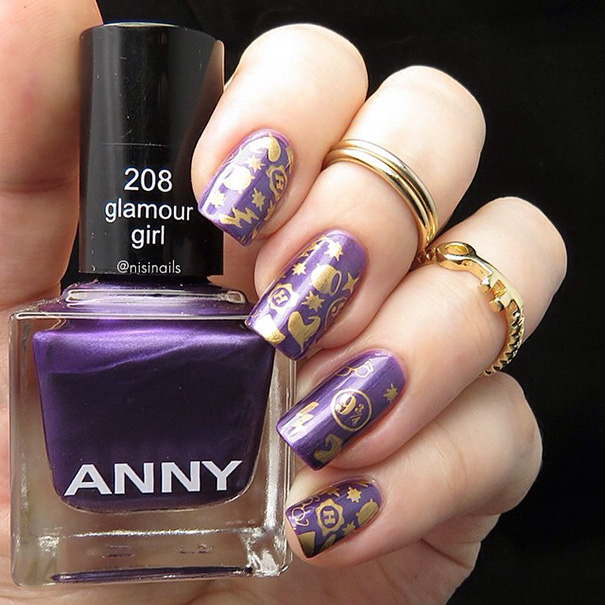 Harry Potter Nails Art