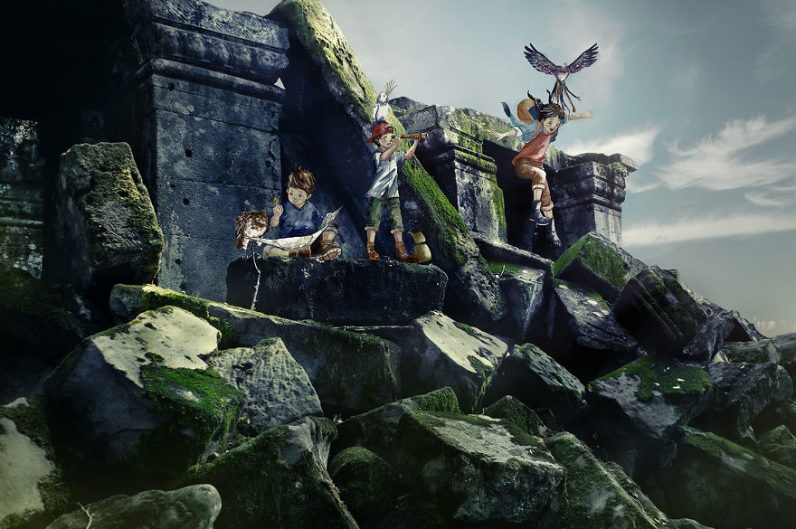 I Collaborated With My Friend To Create An Illustrated Fantasy World I Collaborated With My Friend To Create An Illustrated Fantasy World