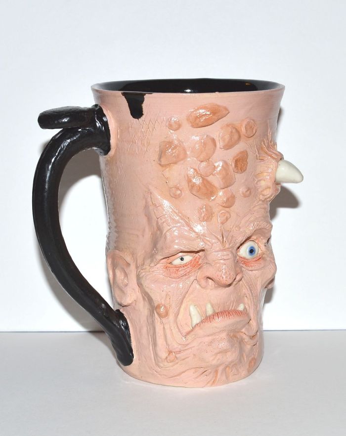 I Create One Of A Kind Mugs Of Scary Monsters I Create One Of A Kind Mugs Of Scary Monsters