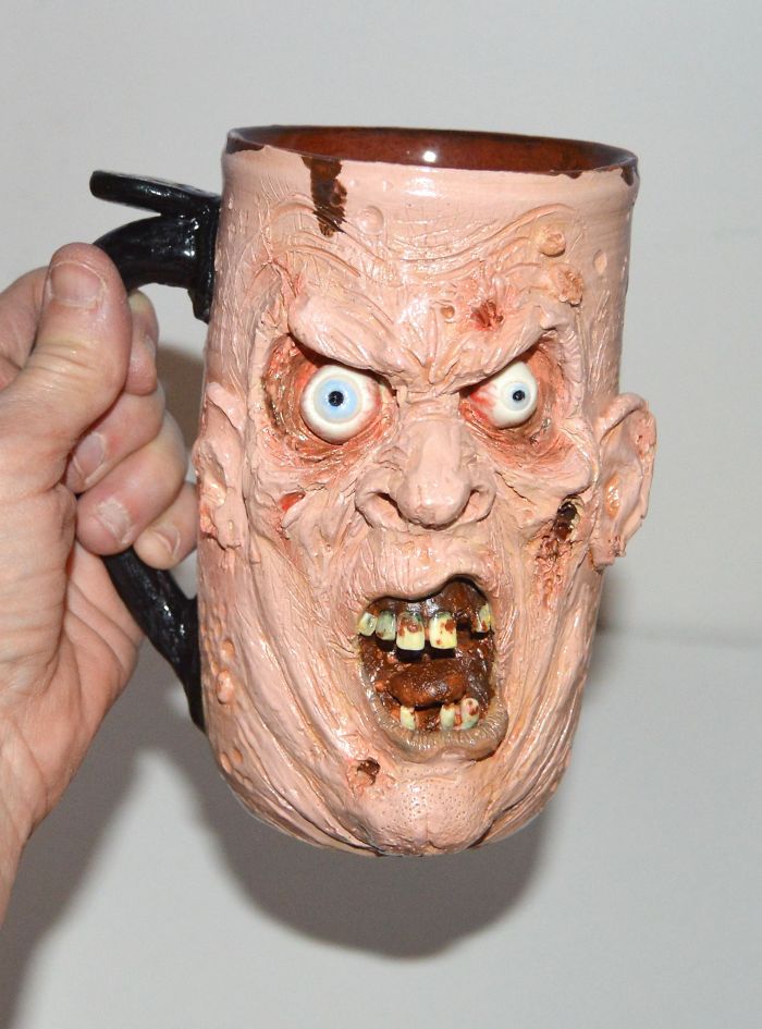 I Create One Of A Kind Mugs Of Scary Monsters I Create One Of A Kind Mugs Of Scary Monsters