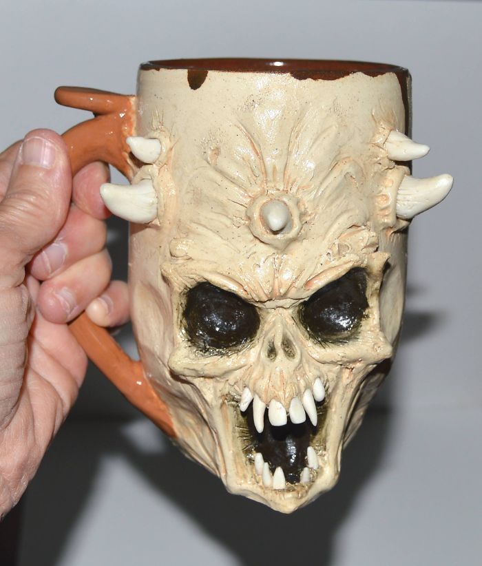 I Create One Of A Kind Mugs Of Scary Monsters I Create One Of A Kind Mugs Of Scary Monsters