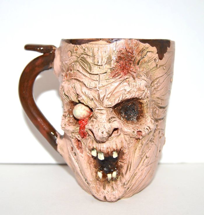 I Create One Of A Kind Mugs Of Scary Monsters I Create One Of A Kind Mugs Of Scary Monsters