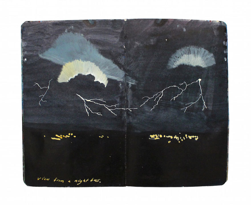 I Documented Two Years of Travel By Painting In My Moleskine Notebook I Documented Two Years of Travel By Painting In My Moleskine Notebook