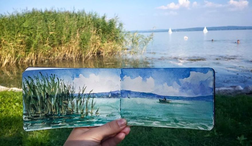 I Draw Places That I Visit In My Sketchbook I Draw Places That I Visit In My Sketchbook