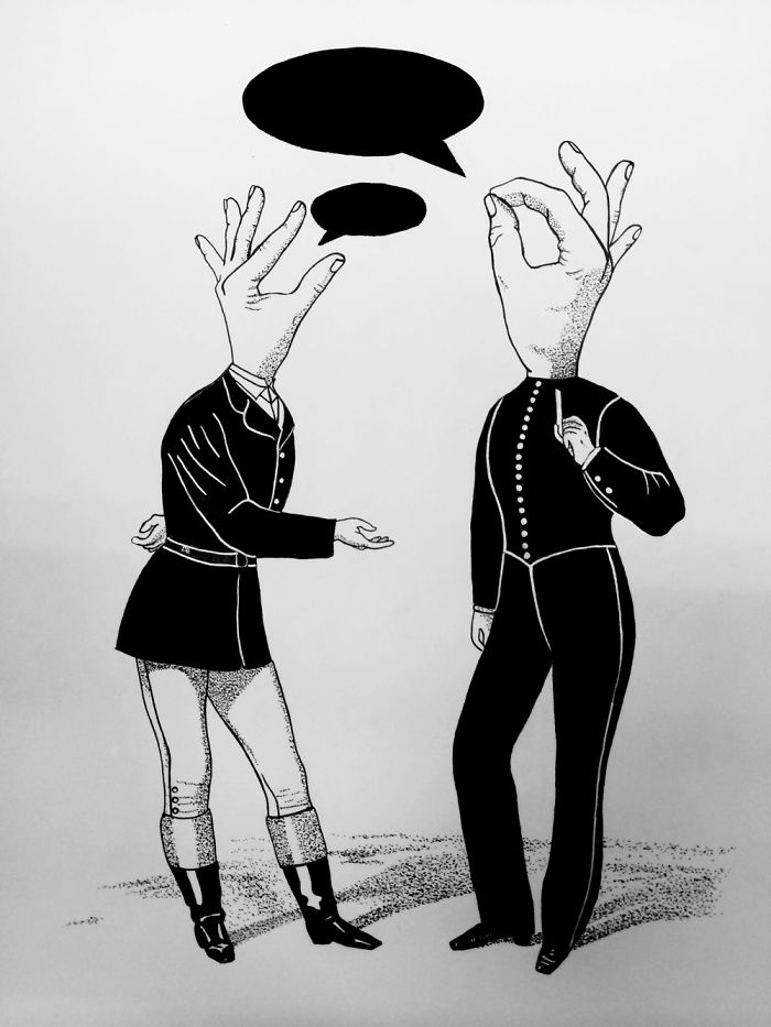 I Draw Surreal Illustrations To Battle My Way Out Of Social Anxiety