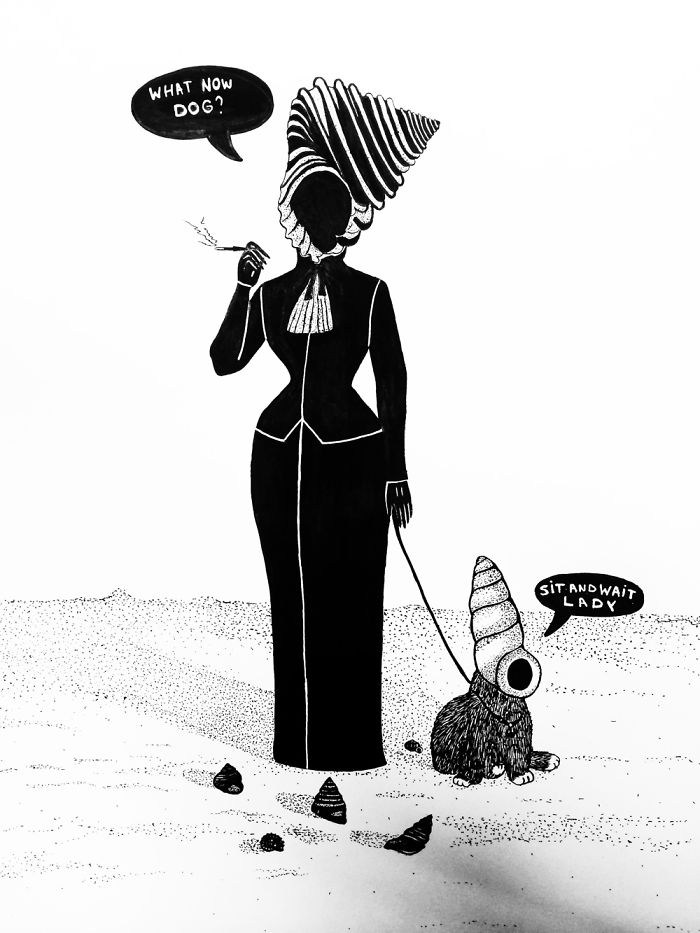 I Draw Surreal Illustrations To Battle My Way Out Of Social Anxiety