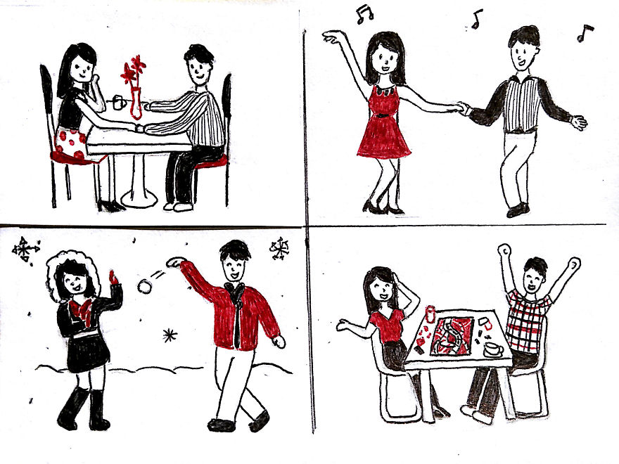 I Draw What It’s Like To Be In A Long Distance Relationship