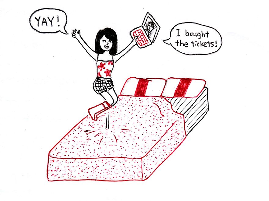 I Draw What It’s Like To Be In A Long Distance Relationship