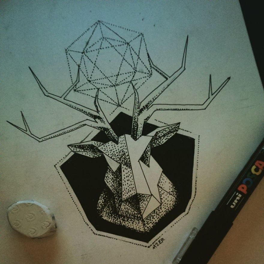 I Explore My Dreams And Transform Them Into Drawings