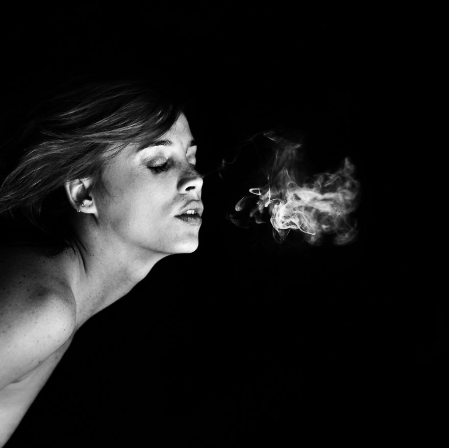 I Express My Desires And Fears In 'Deep Black' Photos