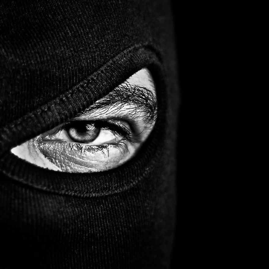 I Express My Desires And Fears In 'Deep Black' Photos